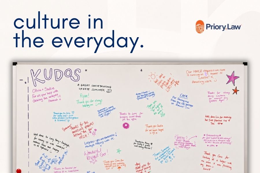 Priory Law Workplace Culture in the everyday