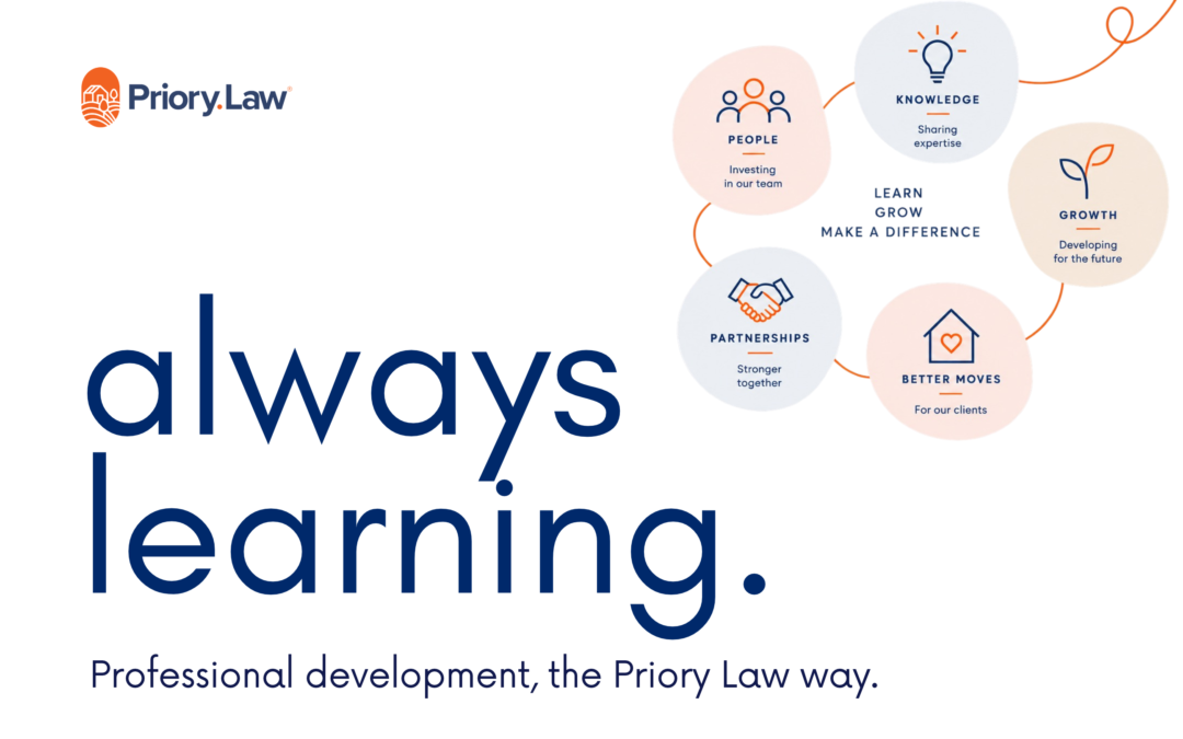 Always Learning: Why Professional Development Matters at Priory Law
