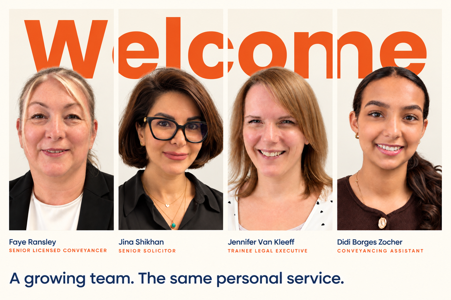 Our Team Is Growing: More Experience, Same Personal Approach